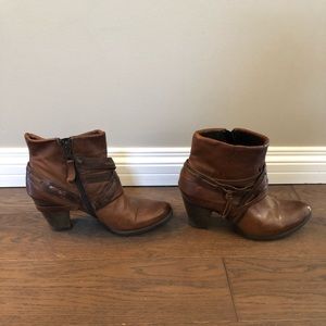 Size 38 Brown Ankle Boots